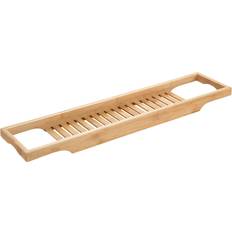 Portaobjetos de baño Wenko Ducha Bambusa Marrón 70 x 4.5 x cm