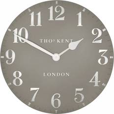 Thomas Kent Arabic Light Brown Wall Clock 50.8cm