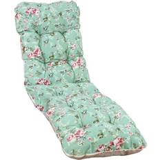 Blommiga Stolsdynor Home4you Baden-Summer Stolsdyna Grön (165x48cm)