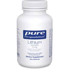 Supplements Pure Encapsulations Lithium Orotate 5 mg 180 Capsules 180 pcs
