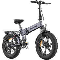 Aluminium El-landevejscykler Engwe EP-2 PRO FATBIKE (250W - 25km/t) - Gray Unisex