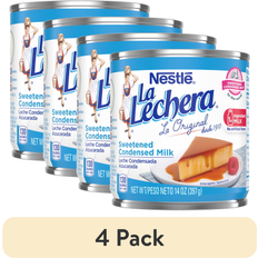 Milk & Plant-Based Beverages Nestlé La Lechera Sweetened Condensed Milk 14 oz Can 4 Pack