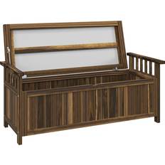 Utesoffor & Bänkar på rea OutSunny Dynbox 128.5 x 56 x 53.5 cm Trädgårdsbänk