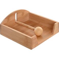 Napkin Holder Home ESPRIT Natural Bamboo 19 x 21 x 8.8 cm Napkin Holder