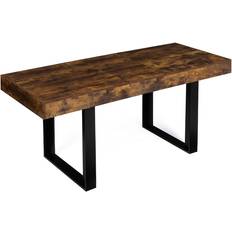 IDMarket Phoenix Brown Dining Table 80x200cm