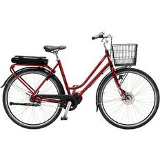 Skeppshult El-stadscyklar Skeppshult Nova EL 7-Speed 2025 - Flame red Damcykel