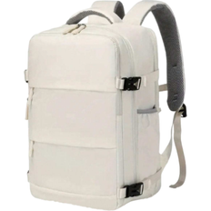Carry on rygsæk Shein 1pc Large Capacity Backpack With Shoe Compartment, Casual Backpack With Charging Port, Fit For Laptop, Hiking, Outdoor Sport, Students Big Bag Laptop Bag Carry On Backpack, Airline Approved Travel Essentials Holiday Essentials Men Essentials Graduation Backpack For Travel