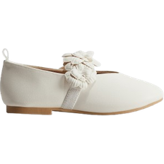 H&M Ballerinas Mit Applikationen - Weiß