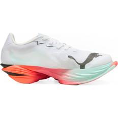 Dam - Kolfiber Sportskor Puma Fast-R Nitro Elite 3 W - White/Glowing Red/Mint Melt