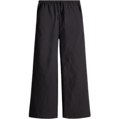 H&M Sort Bukse I Linmiks -