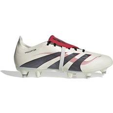 Soft Ground (SG) - adidas Predator Football Shoes adidas Predator League Fold-Over Tongue SG - Off White/Core Black/Pure Ruby