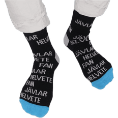 My Angry Socks Stort grattis på - Black