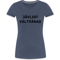 My Angry Socks Jävligt Vätränad Premium T-shirt Women's - Heather Blue