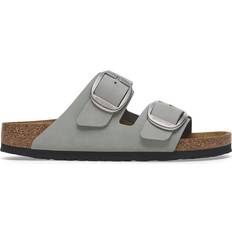 Birkenstock Green Sandals Birkenstock Arizona Big Buckle Nubuck Leather - Pure Sage