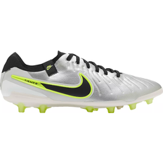 Nike Tiempo Legend 10 Pro AG Low-Top - Metallic Silver/Volt/Black