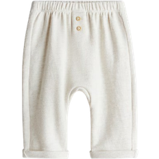 H&M Beige Joggers I Bomull - Beige