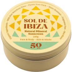 Sol de Ibiza Natural Mineral Sunscreen SPF50 100g