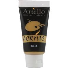 Guld Farver Artello Acrylic Paint Gold 75ml
