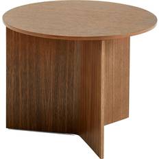Hay Slit Lacquered Walnut Coffee Table 45cm