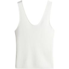 H&M Knitted Vest Top - White