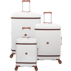 IT Luggage TSA Lock Suitcase Sets IT Luggage Advantageous Set of 3 - Milk White