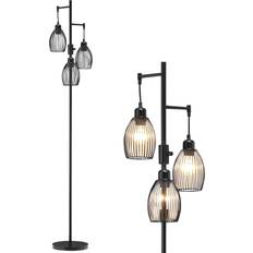 3 light floor lamp Homcom ‎B31-402V70BK Black Floor Lamp 170.5cm