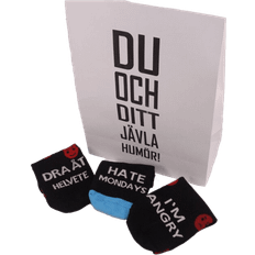 You And Your Fucking Temper Socks 3-pack - Multicolour