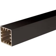 Timber TimberTech 5-1/2-in x 5-1/2-in x 4-1/2-ft Matte Black Composite Deck Post Sleeve A55X55PCV54MB