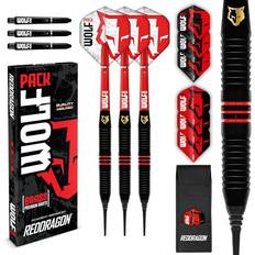 Wolf Pack Messing Dartpfeile Mit Kunststoffspitze 18g Fass 20g Volles Gewicht