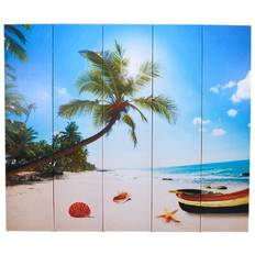 vidaXL 240478 Blue Room Divider 170x200cm
