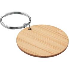 Wallets & Key Holders MidOcean RoundBoo Round Bamboo Keyring