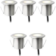 Dexter Dexter Decklight 5-pack LED 3000K 5x0,5W Aluminium Lightson Markbelysning 3.2cm 5st