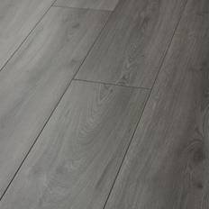 Skandor Laminat Night Oak Eiche Dunkel Landhausdiele 1380 x 244 x 8 mm