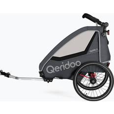 Kinderwagen Qeridoo Qupa 2 Grey Fahrradanhänger