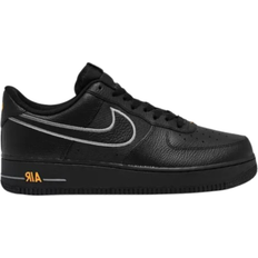 Nike air force orange Nike Air Force 1 '07 SE M - Black/Laser Orange/Metallic Silver