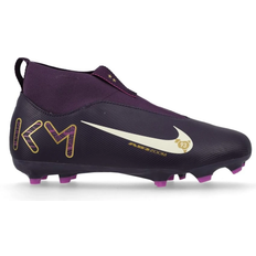 Nike Boys Football Shoes Children's Shoes Nike Jr Mercurial Superfly 10 Academy Kylian Mbappe MG - Grand Purple/Pale Ivory