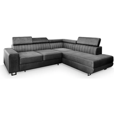 Masseno Nola Ls Gray Sofa 253cm 4-Sitzer
