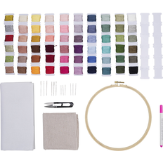 Bomull Handarbetskits Panduro Hobby Embroidery Set