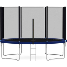 Trampoline 244cm + Safety Net + Enclosure Spring Cover + Ladder