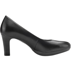 Tamaris Leather Pumps - Black