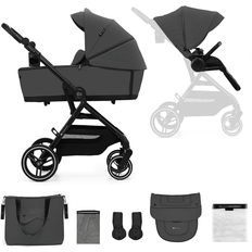 Kinderkraft Kombivogne Barnevogne Kinderkraft YOXI 2-in-1 Duovogn Grå (Travel system)