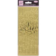 Non-Toxic Stickers Anita Anita's Number Outline Stickers
