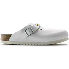 Birkenstock Boston - Men Shoes Birkenstock Boston ESD Natural Leather - White