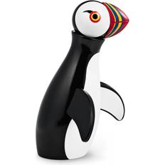 Svarta Dekoration Kay Bojesen Puffins White/Black Prydnadsfigur 19.5cm