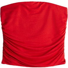 H&M Draped Tube Top - Red