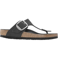Birkenstock Gizeh Big Buckle Oiled Leather - Black