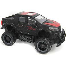 Off road truck MCU Fjernstyret Mud Off-Road Truck 1:18 Sort/Rød, 2.4G