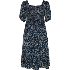 Kjoler på tilbud Only Onlstar Short Dress - Blue/Night Sky