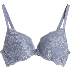 Cubus Push Up Bra with Lace - Blue