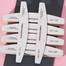Nail Files on sale Shein Nail File 3/5/10/20pcs - 100/180 Grit Emery Boards